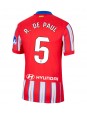 Atletico Madrid Rodrigo De Paul #5 Heimtrikot 2024-25 Kurzarm